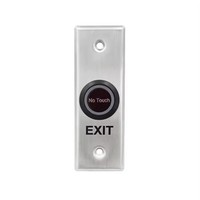 Bouton de déverrouillage de porte à capteur infrarouge avec indication LED Keysecurity, ouverture sans contact par geste, interrupteur de sortie en métal IP37 intelligent
