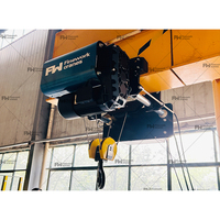 Palans électriques modulaires 5 tonnes sur rail 220V pour la construction de scènes, palans électriques européens 10 tonnes 15 tonnes