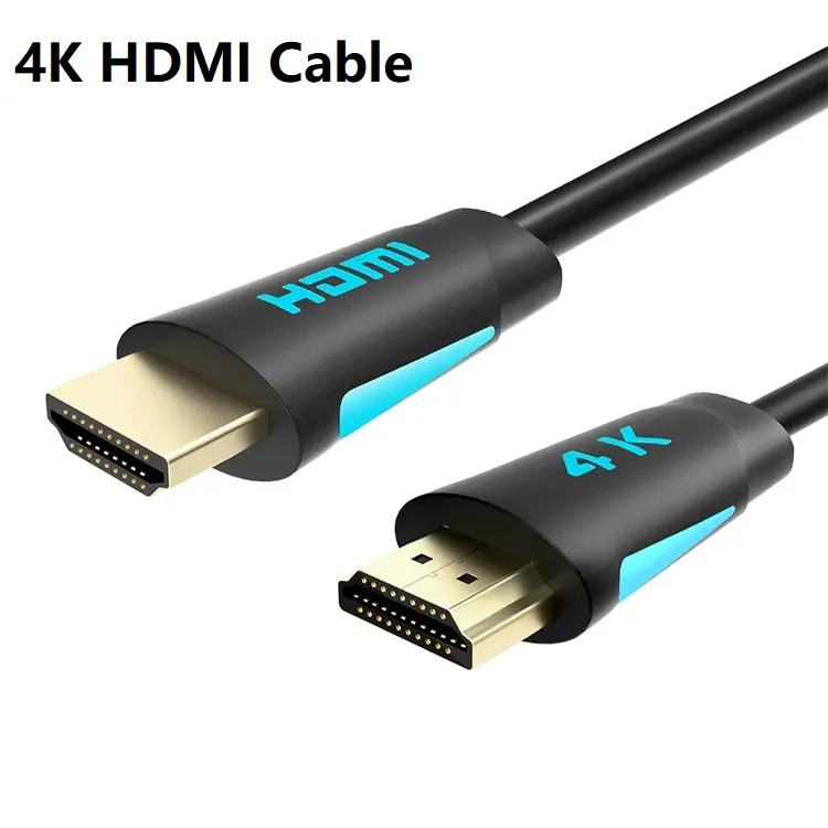 Hot 1.5 3 5 10m 10 50ft HDTV Kabel Wire Male to Male Gold Fiber Optic 4K 8K 30 60Hz Video Tipo A Certified HDMI 2.1 Monitor Cabl