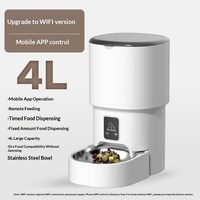 Distributeur automatique de nourriture pour animaux de compagnie avec application intelligente, alimentation programmée et quantitative à distance pour chat et chien
