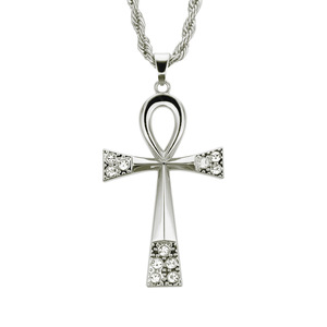 Hot Selling Hiphop Exquisite Design <b>Cross</b> Pendant Necklace Personalized Hiphop Style Unisex's Necklace Fashion Jewelry Wholesale - Product Image 6