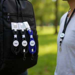 Laccetti Personalizzati Ilan 45Cm con Clip, Set di 8 Accessori David - Product Image 2