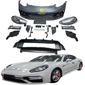 สำหรับ Porsche Panamera <span class=keywords><strong>970</strong></span> 09-13อัพเกรดชุดตัวถังก่อนและหลัง, กระจังหน้า, กันชนไฟท้าย - Product Image 2