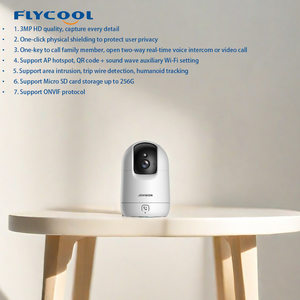 Cámara <span class=keywords><strong>de</strong></span> red H950E 3MP Wi-Fi Pan/Tilt <span class=keywords><strong>de</strong></span> una tecla para llamar a miembros <span class=keywords><strong>de</strong></span> la familia, intercomunicador <span class=keywords><strong>de</strong></span> Voz bidireccional <span class=keywords><strong>en</strong></span> tiempo real o cámara <span class=keywords><strong>de</strong></span> videollamada - Product Image 2