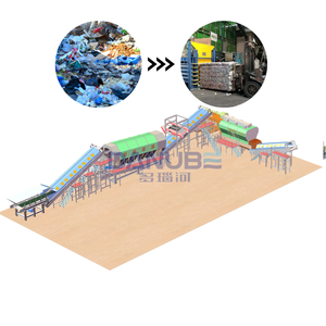 โรงงานคัดแยกขยะมูลฝอย อุปกรณ์คัดแยกขยะขนาดใหญ่ในเมือง สายการรีไซเคิลขยะของเทศบาล - Product Image 1