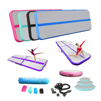 Tapis de gymnastique gonflable personnalisé de 10 m pour la gymnastique et le tumbling – Grand tapis gonflable pas cher pour le tumbling