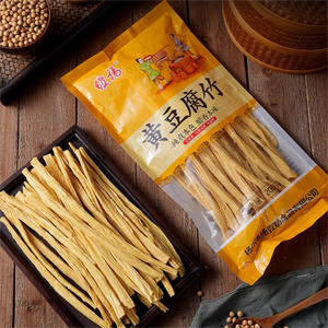 Palitos de Tofu Seco, Comida Vegana Asiática, Sustituto de Carne Alto en Proteínas para Cocinar - Product Image 6