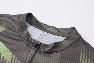 Maillot de <span class=keywords><strong>cyclisme</strong></span> unisexe vert à motif géométrique, coupe confortable, personnalisable, vêtements de <span class=keywords><strong>cyclisme</strong></span>, vêtements de sport, <span class=keywords><strong>cyclisme</strong></span> professionnel, en stock - Product Image 4