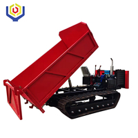 Mini-tracteur amphibie à chenilles Taishan Niu, à faible vitesse, auto-chargeant, tout-terrain, capacité de charge de 3 tonnes, moteur diesel Changfa 26 CV, 1 pompe, 1 boîte de vitesses