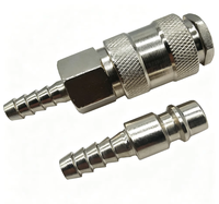 Raccord pneumatique de style européen, connecteur femelle queue de rat, prise de tuyau d'air, raccord rapide de style pagode 8 mm (1/4 pouce) OEM