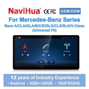 Radio para Auto Navihua con Nuevo Diseño de 13.3 Pulgadas, Android, GPS, Multimedia, Carplay, DSP, Estéreo para Benz, Todas las Series A, B, C, E, Clase W205, W212 - Product Image 1