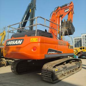 Gebruikt <span class=keywords><strong>Doosan</strong></span> DX340 DX300 DX225 Graafmachine <span class=keywords><strong>Doosan</strong></span> DX340LCA-K Korea 30Ton 34Ton Mijnbouw Graafmachine Klaar voor Verzending - Product Image 1