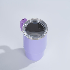 Vaso de Acero Inoxidable 304 de 4oz con Asa y Pajita, Aislado al Vacío, Portátil, para Coche, <span class=keywords><strong>Regalo</strong></span> de <span class=keywords><strong>Boda</strong></span>, para Café - Product Image 3