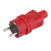 Prise électrique russe EU Schuko 16A 250V avec marquage CE, étanche, en TPE, auto-assemblable, adaptateur détachable
