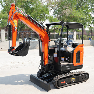 Kostenloser Versand Euro 5 CE EPA Bagger All Terrain Crawler 2,5 Tonnen Small Digger Garden Hydraulischer multifunktion aler Micro Bagger - Product Image 4