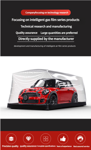 Tente de stationnement <span class=keywords><strong>gonflable</strong></span> transparente personnalisée pour voiture, abri de voiture, tente bulle, housse de protection pour véhicule - Product Image 5