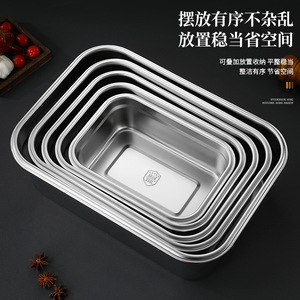 Fiambrera comercial de acero inoxidable 316 de gran capacidad con tapa sellada para almacenamiento de comidas y embalaje de conservación de alimentos - Product Image 5