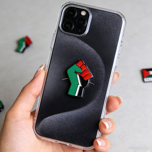 دبابيس المينا فلسطين مخصصة، مصنع دبابيس معدنية ودبابيس بدلة، دبابيس مغناطيسية، شارات مينا صلبة وناعمة بالجملة - Product Image 2