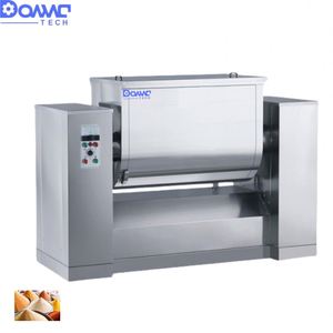 Homogénéisateur à spirale horizontal en U 200L pour poudres, granulés et pâtes cosmétiques, mélangeur d'épices, machine à mélanger les engrais - Product Image 2