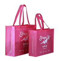 Vente en gros sac écologique personnalisé imprimé Tnt sac non tissé sac fourre-tout promotionnel réutilisable en tissu avec logo