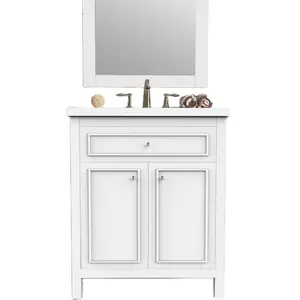 30'' Solid wood and MDF bathroom vanity