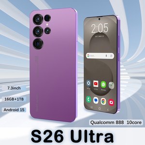 Smartphone S26 <span class=keywords><strong>Ultra</strong></span> 16GB+<span class=keywords><strong>1TB</strong></span> 5G, Pantalla HD de 7.3 Pulgadas con Desbloqueo Facial, Deca Core, Android 15, Cámara Trasera de 108MP, en Español, para Juegos - Product Image 3
