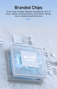 NEW Manufacturer Private Logo <b>Wireless</b> Network Card AX1800 BT5.3 Signal Booster 5ghz Usb WIFI 6 Wifi Adapter WiFi6 USB Adapter - Product Image 3