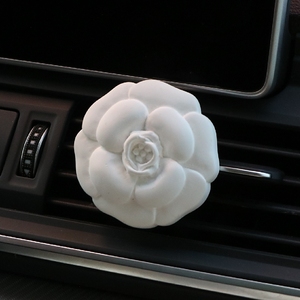 Factory Wholesale Scented <strong>Ceramic</strong> Car Vent Clip Air Freshener Home Fragrance Porcelain Aroma Plaster Essential Oil Reed <strong>Diffuser</strong> - Product Image 2