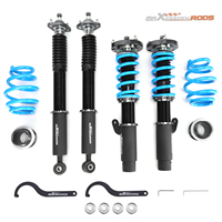 Maxpeedingrods Kit Amortisseurs Combinés Filetés à Amortissement Réglable 24 Voies pour BMW Série 3 E46 316i 318i 325i 328i 330i 323i 325i 318d 320d