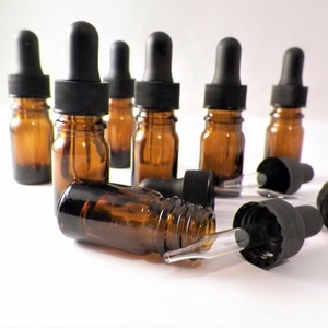 PETITES BOUTEILLES EN VERRE DE 5Ml. 1/<span class=keywords><strong>6</strong></span> Oz Ambre Mignon Mini <span class=keywords><strong>Teinture</strong></span>, Aromathérapie, Huiles Essentielles - Product Image 1