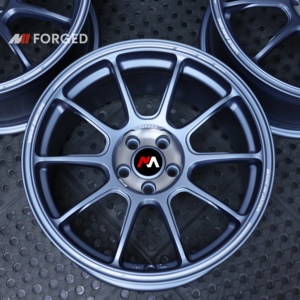 ล้อแม็กซ์ MN Forged ZE40 TIME ATTACK III สีน้ำเงินเมทัลลิก สำหรับ BMW <span class=keywords><strong>Civic</strong></span> <span class=keywords><strong>FD</strong></span> Type R GR86 GTR NSX 350z ล้ออัลลอยด์ฟอร์จ - Product Image 1