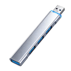 Adaptador Hub USB-C de 4 Puertos con USB 3.0 de Alta Velocidad, Compatible con <span class=keywords><strong>iPhone</strong></span> y Laptop, Base de Expansión Multifunción - Product Image 6