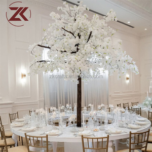 Arbre à fleurs de <span class=keywords><strong>cerisier</strong></span> artificiel en soie violette Sakura, grand modèle, <span class=keywords><strong>prix</strong></span> d'usine ZKAI, décoration de mariage - Product Image 4