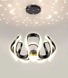 Hiện đại Scandinavian tối giản dẫn vòng đèn chùm vàng bầu trời sao Ba Quả bóng ánh sáng mặt dây chuyền đèn - Product Image 5