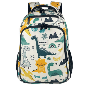 Mochila escolar de gran capacidad personalizada de poliéster 300D de MOQ bajo, mochila impermeable para estudiantes para el trabajo diario - Product Image 1