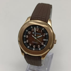 Nouvelle montre tendance OEM personnalisée NH35, bracelet en caoutchouc imperméable, cadran carré, montre de luxe pour homme NH35 - Product Image 1