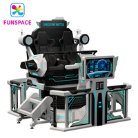Parque temático de atracciones Arcade Time Travel VR Máquina de juego Realidad virtual Gaming VR Flight Simulator