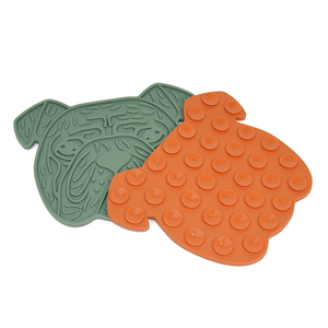 Fabrika toptan özel <span class=keywords><strong>Pet</strong></span> yavaş besleyici yalamak Mat köpek için güçlü vantuz ile fıstık ezmesi yalamak ped sakinleştirici - Product Image 5