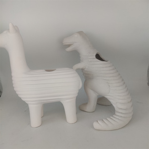 Nouveauté <span class=keywords><strong>cadeau</strong></span> terre cuite tête d'animal de compagnie <span class=keywords><strong>en</strong></span> céramique drôle Lama dinosaure animal de compagnie <span class=keywords><strong>en</strong></span> <span class=keywords><strong>herbe</strong></span> copain décoratif poterie planteur - Product Image 6