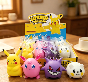 Jouet anti-stress Pikachu le plus vendu, compagnon animal créatif, cadeau d'anniversaire amusant, <span class=keywords><strong>figurine</strong></span> Pokémon - Product Image 4