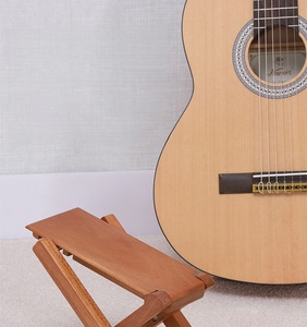 Repose-pieds élargi réglable à quatre niveaux en <span class=keywords><strong>bois</strong></span> massif poli pour <span class=keywords><strong>guitare</strong></span> folk électrique, Erhu et Pipa, personnalisable - Product Image 5