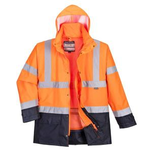 PORTWEST-Veste S768ONRXL Hi-vis Executive 5-en-1 orange/bleu marine-EAN 5036108189960 HI-VIS WORKWEAR - Product Image 1