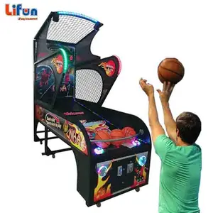 G01 Adulto Coperta Elettronico Gettoni Abilità di Tiro Pazzesco Del Cerchio Arcade Macchina del Gioco di Basket di Strada Per La Vendita Filippine