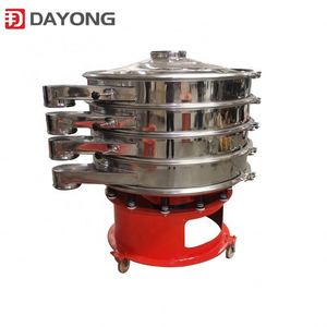 Nouvelle machine de tamisage rotative vibrante avec moteur, tamis à semences et à farine en acier inoxydable - Product Image 2