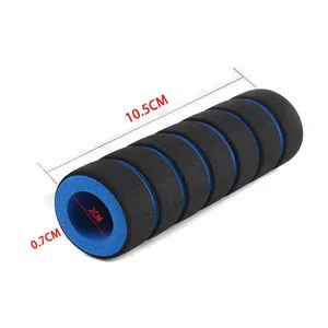 1 cặp Non-Slip mềm Bike Racing xe máy xử lý Bar bọt xốp Grip Bìa bán buôn xe đạp tay lái <span class=keywords><strong>Grips</strong></span> & băng - Product Image 3