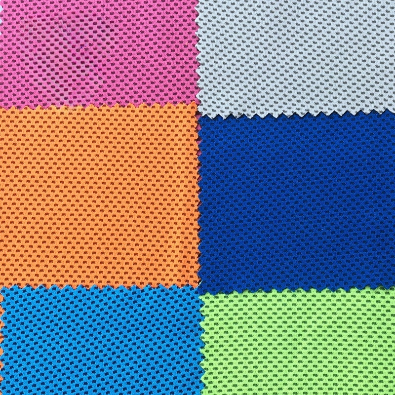 Soft Recycled Repreve Polyester Rpet Pet Mesh Jersey Fabric Made From Recycled Plastic Bottles for T-shirt Jacket Sportswear