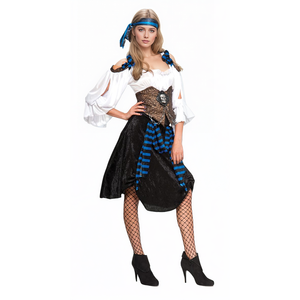 Women Pirate Captain Costume - Female Pirate Costume - Halloween Cosplay  Outfit