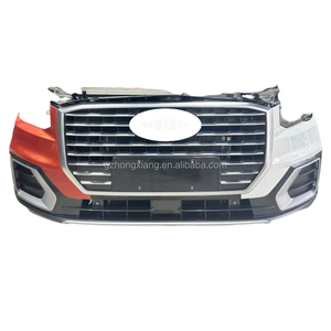 Ensemble de pare-chocs avant <span class=keywords><strong>Audi</strong></span> <span class=keywords><strong>Q2</strong></span>, kit de calandre Q2L, kit de phares antibrouillard, réservoir fermé, ventilateur électronique, condenseur, fixation par boulons, 100% testé - Product Image 2