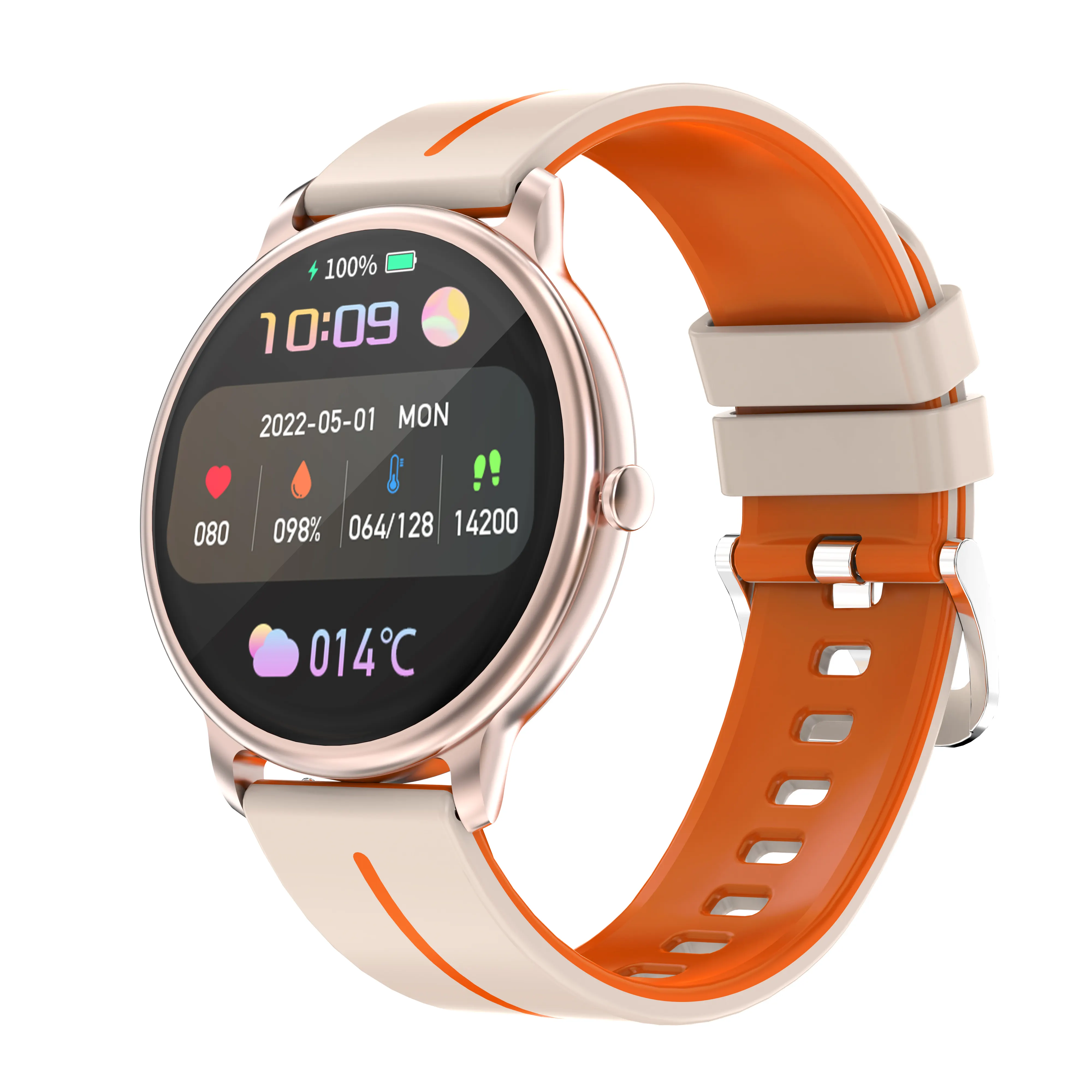 Nuovo G98 rotondo 1.43 pollici Amoled Smart Watch Bt Call personalizza carta da parati HD Bnad App frequenza cardiaca reale per gli uomini donne 2024 G98 Smartwa