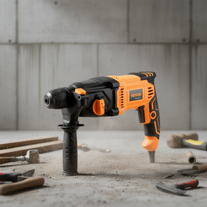 Martillo Rotatorio con Cable Vevor de 24 mm, Taladro SDS Plus, Herramienta Eléctrica Profesional con Enchufe Europeo - Product Image 2